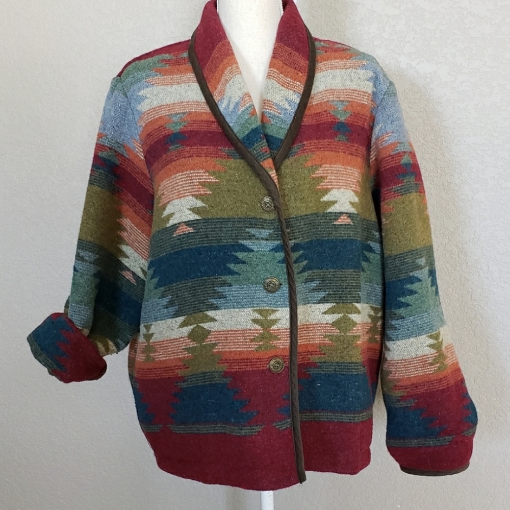 🚫sold🚫•IVY• 🍂Southwestern style jacket🍂